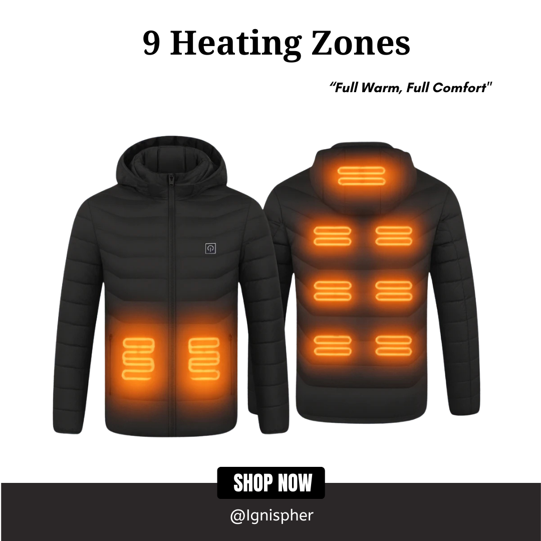 Ignispher Heated Jacket – Stylish Heated Outerwear for Winter 2025