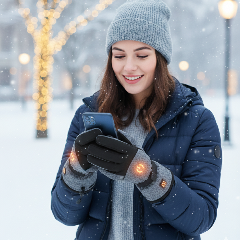 Ignispher Heated Gloves - Lightweight Warmth, Anywhere