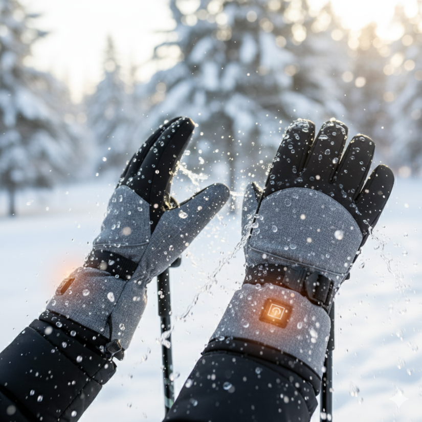 Ignispher Heated Gloves - Lightweight Warmth, Anywhere