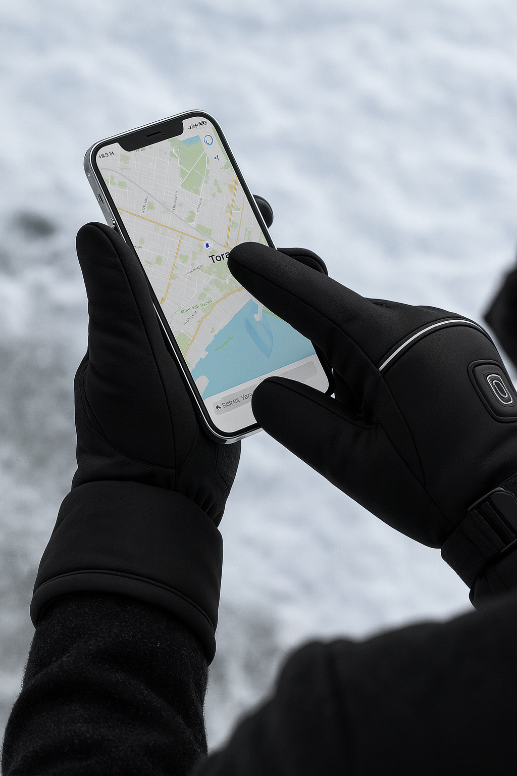 MCDV Heated Gloves – Waterproof Winter Electric Gloves with Battery Cases